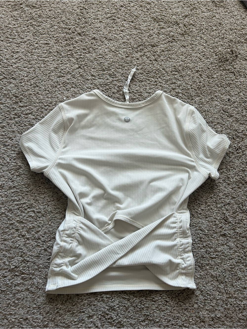 lululemon all it takes back-twisted short-sleeve